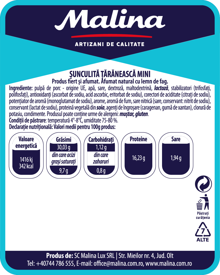 Șunculiță țărănească mini